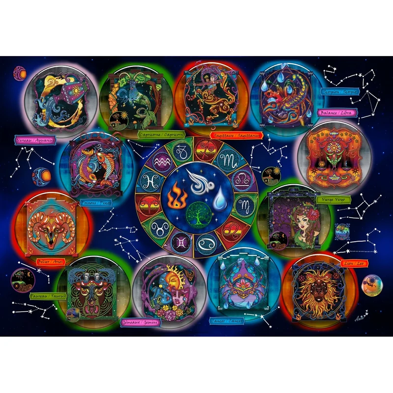 DMG Zodiaque/ Zodiac, Anie Maltais (2000pcs) (DAMAGED BOX)