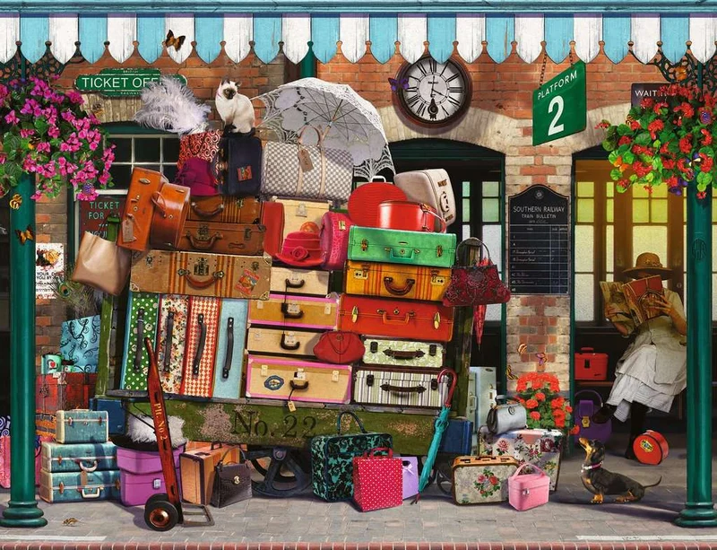 PFG Ravensburger Traveling Light (2000pcs) (Usage/Used - PUZZLES FOR GOOD)