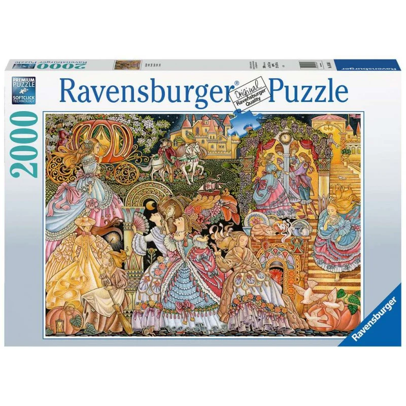 PFG Ravensburger Cinderella (2000pcs) (Usage/Used - PUZZLES FOR GOOD)