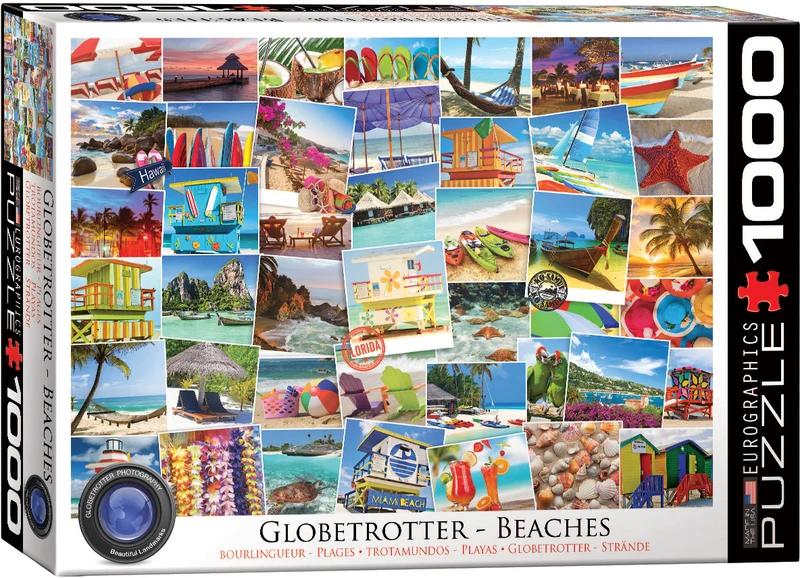 PFG Globetrotter - Beaches (Usage/Used - PUZZLES FOR GOOD)