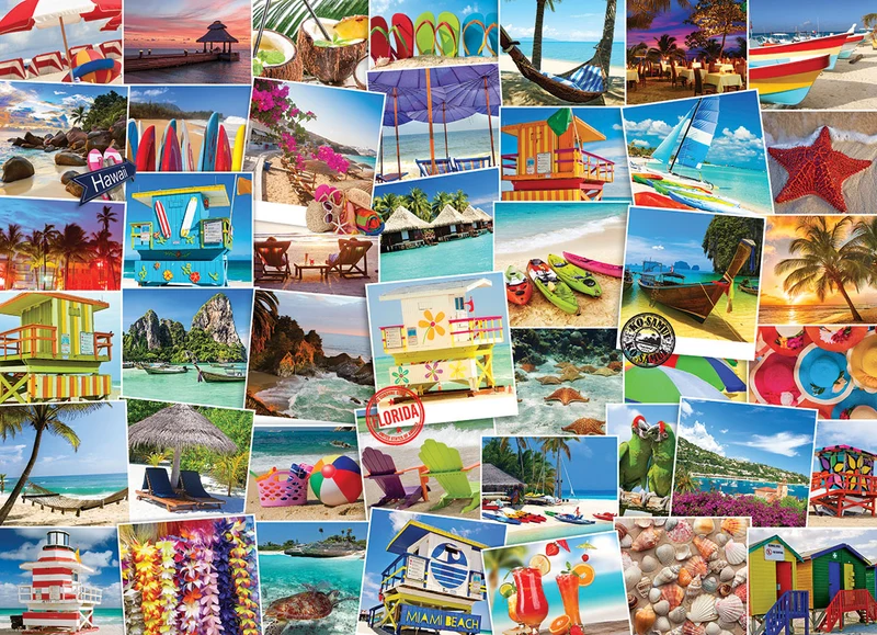 PFG Globetrotter - Beaches (Usage/Used - PUZZLES FOR GOOD)