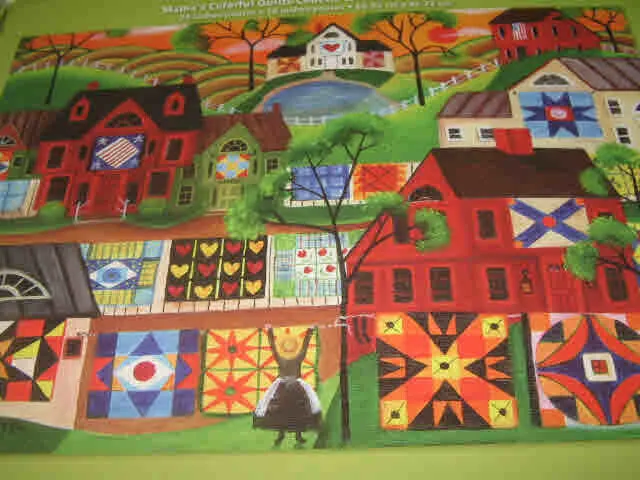 PFG Mama's Colorful Quilt (500pcs) (Usage/Used - PUZZLES FOR GOOD)