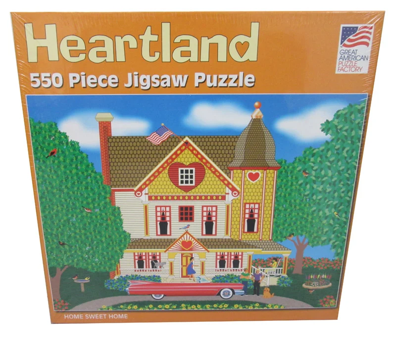 PFG Heartland - Home Sweet Home (550pcs) (Usage/Used - PUZZLES FOR GOOD)
