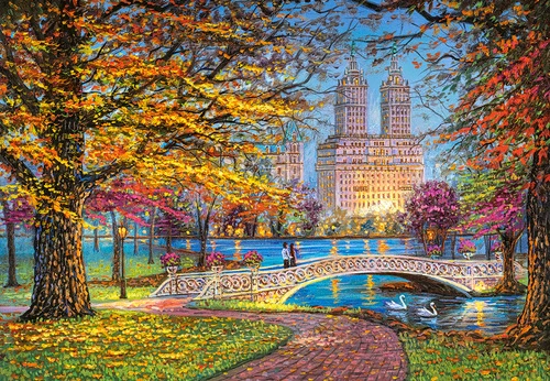 PFG Autumn Stroll, Central Park, Robert Finale (Usage/Used - PUZZLES FOR GOOD)