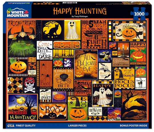 Happy Haunting, Tracy Flickinger (1000pcs)