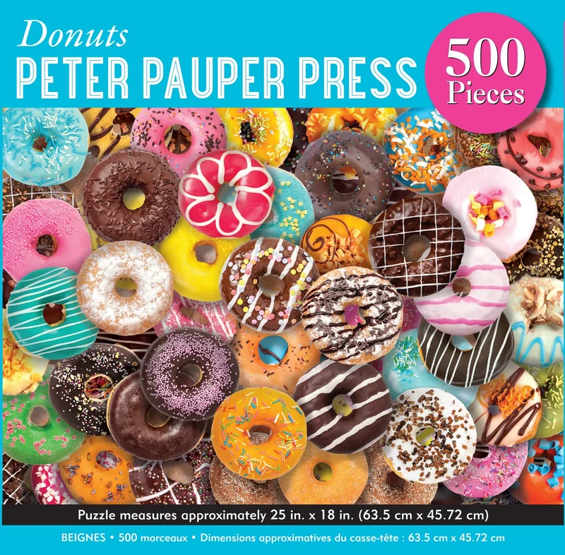 PFG Donuts (500pcs) (Usage/Used - PUZZLES FOR GOOD)