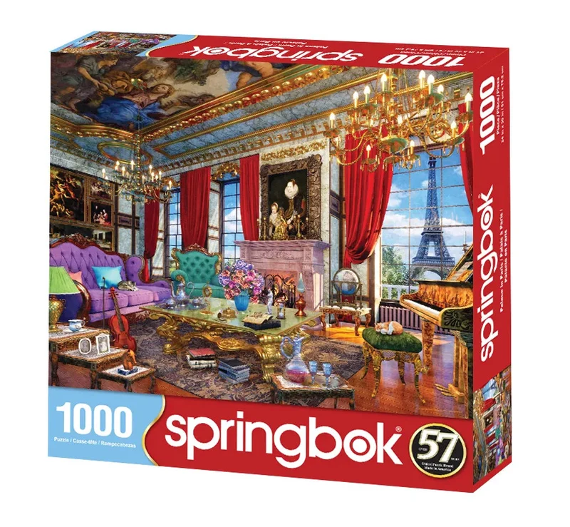 PFG Palace in Paris (1000pcs) (Usage/Used - PUZZLES FOR GOOD)