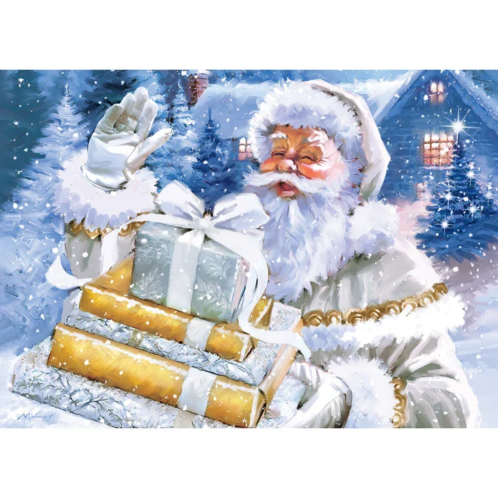 Glitter & Gold - Santa's Golden Gifts, Richard Macneil (1000pcs)