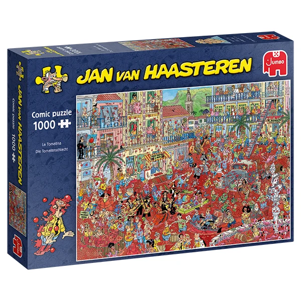 PFG La Tomatina, JVH (1000pcs) (Usage/Used - PUZZLES FOR GOOD)