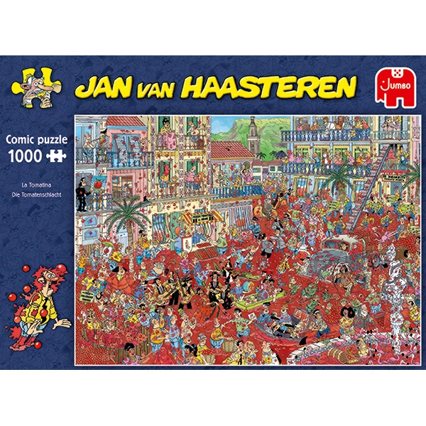 PFG La Tomatina, JVH (1000pcs) (Usage/Used - PUZZLES FOR GOOD)