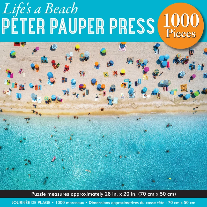 PFG Life's a Beach (1000pcs) (Usage/Used - PUZZLES FOR GOOD)