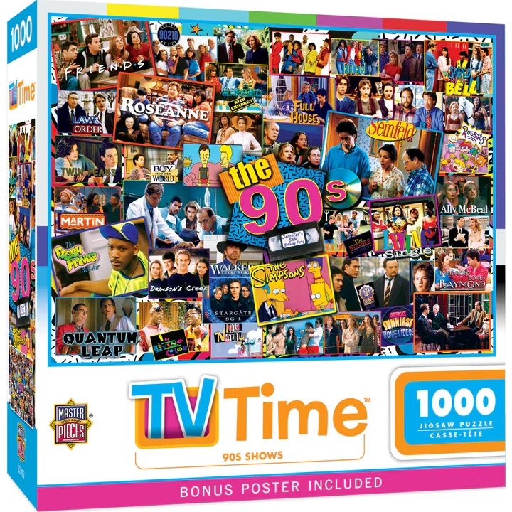 PFG TV Time - 90s Shows (1000pcs) (Usage/Used - PUZZLES FOR GOOD)