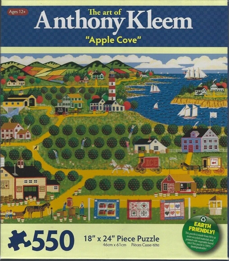 PFG Apple Cove (550pcs) (Usage/Used - PUZZLES FOR GOOD)