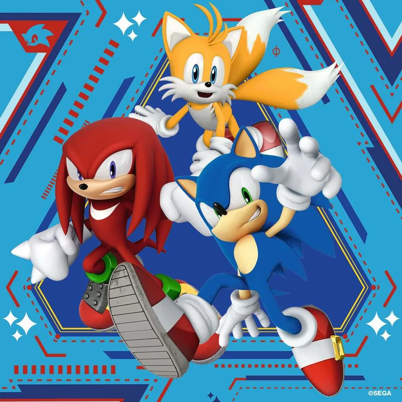 Ravensburger Sonic the Hedgehog (3 x 49 pcs)