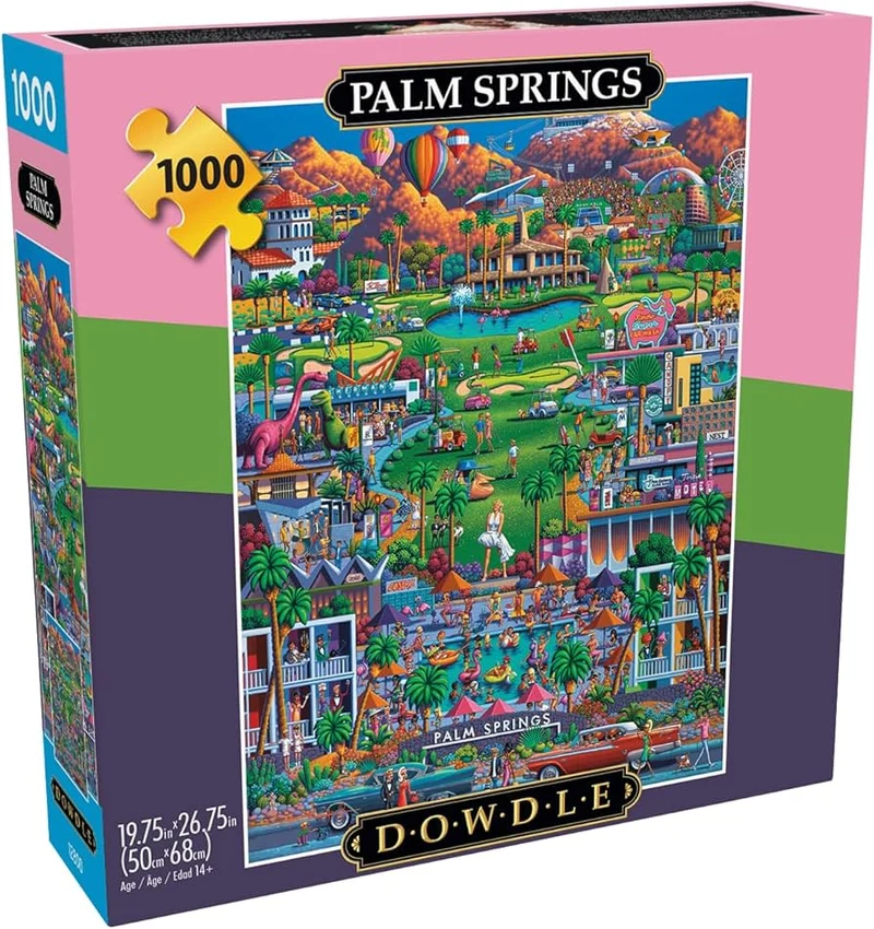 PFG Palm Springs (1000pcs) (Usage/Used - PUZZLES FOR GOOD)