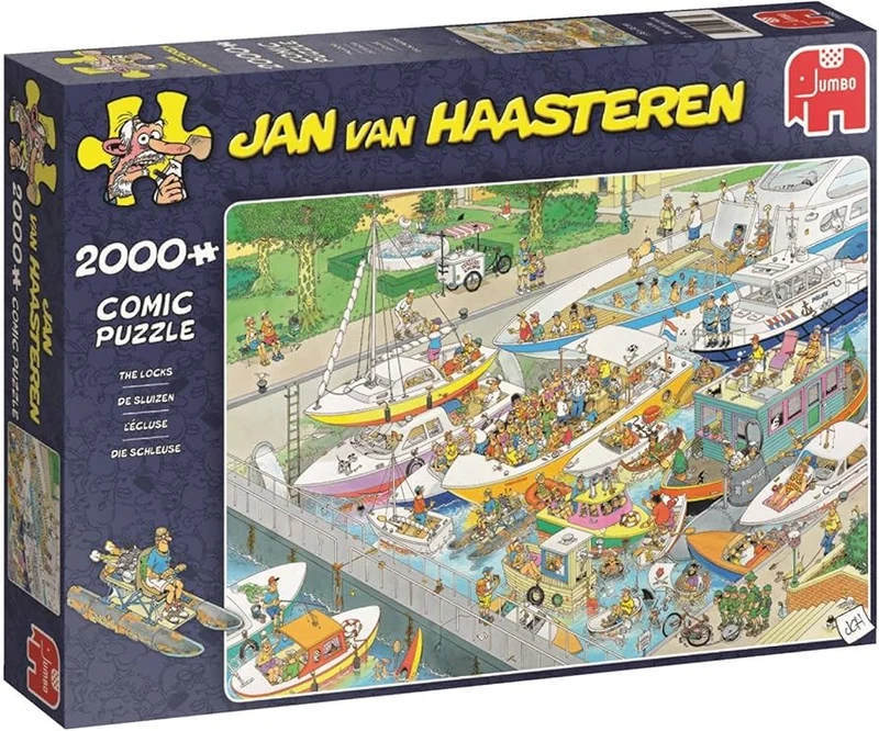 PFG The Locks, Jan van Haasteren (Usage/Used - PUZZLES FOR GOOD)