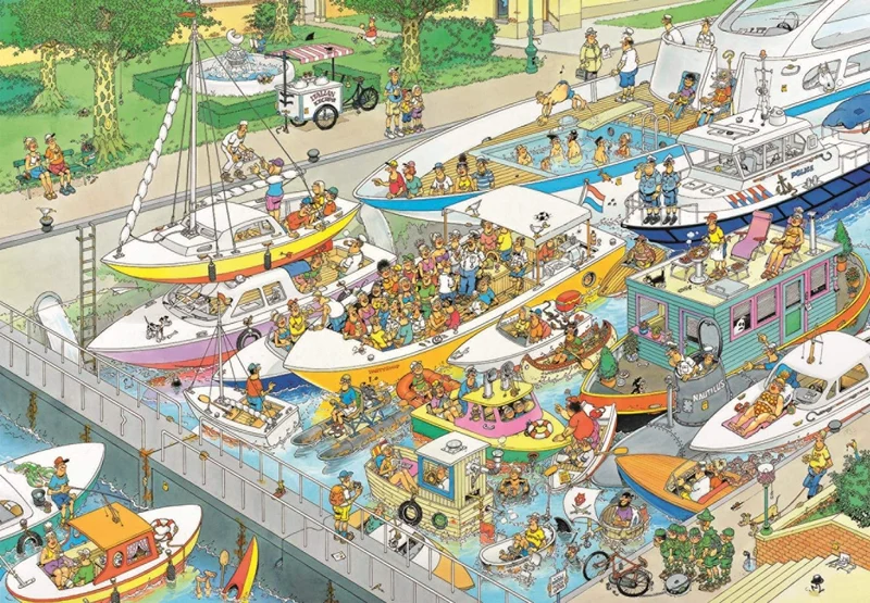 PFG The Locks, Jan van Haasteren (Usage/Used - PUZZLES FOR GOOD)