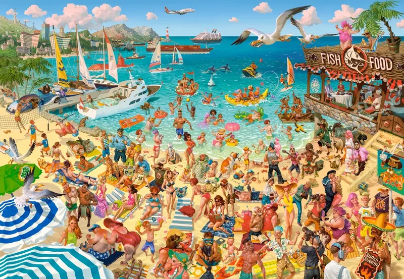 Art Collection - Fun by the Sea (1000pcs)