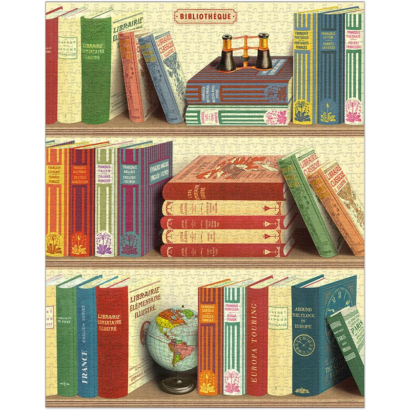 PFG Vintage - Library (1000pcs) (Usage/used - PUZZLES FOR GOOD)
