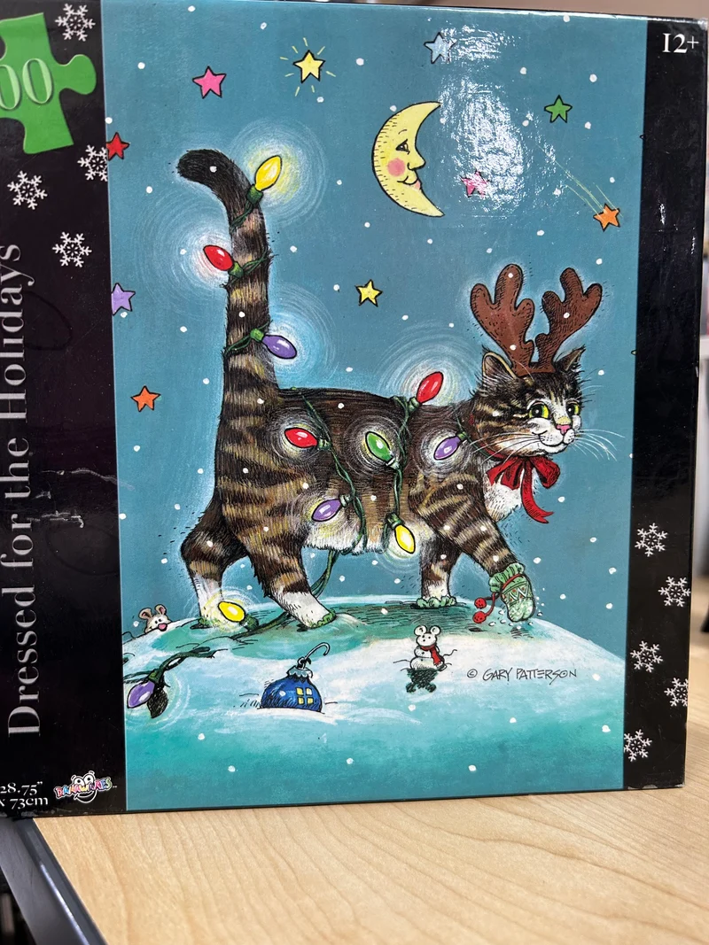 PFG Dressed for the Holidays, Gary Patterson (Usage/Used - PUZZLES FOR GOOD)