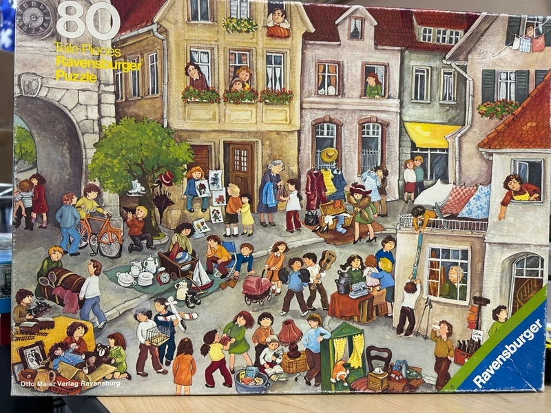 PFG Ravensburger Children's Street Market (80pcs) (Usage/Used - PUZZLES FOR GOOD)