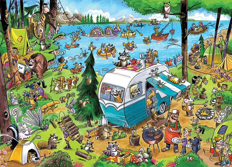 Call of the Wild, Dave Whamond (Family Puzzle)