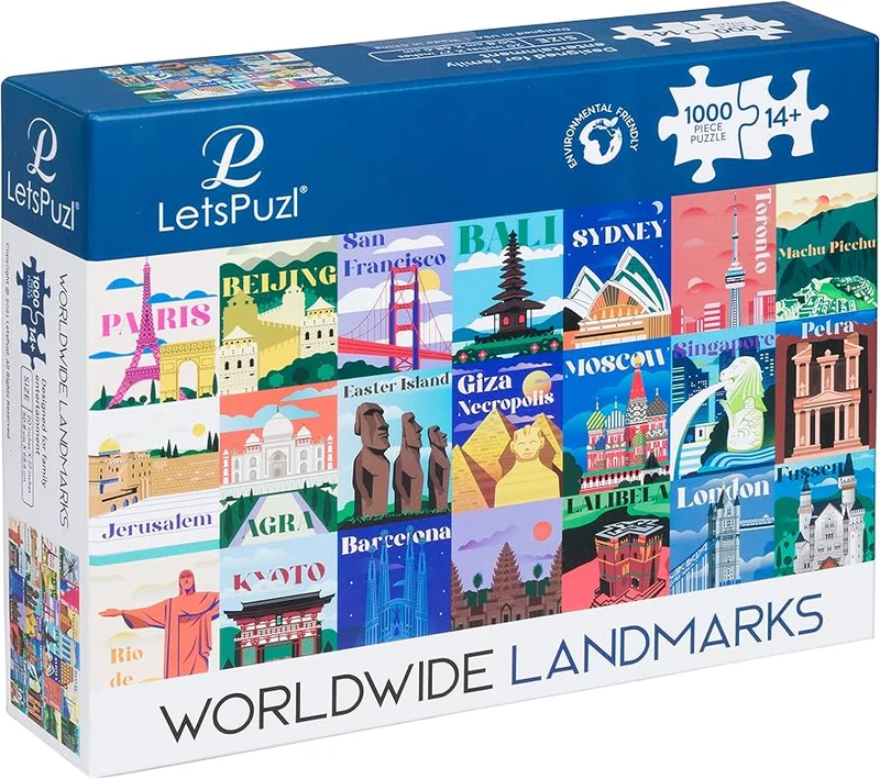 PFG Worldwide Landmarks (Usage/Used - PUZZLES FOR GOOD)