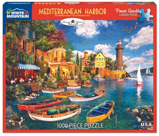 PFG Mediterranean Harbor, Dominic Davison (Usage/Used - PUZZLES FOR GOOD)