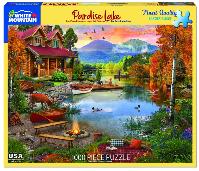 PFG Paradise Lake, David McLean (Usage/Used - PUZZLES FOR GOOD)