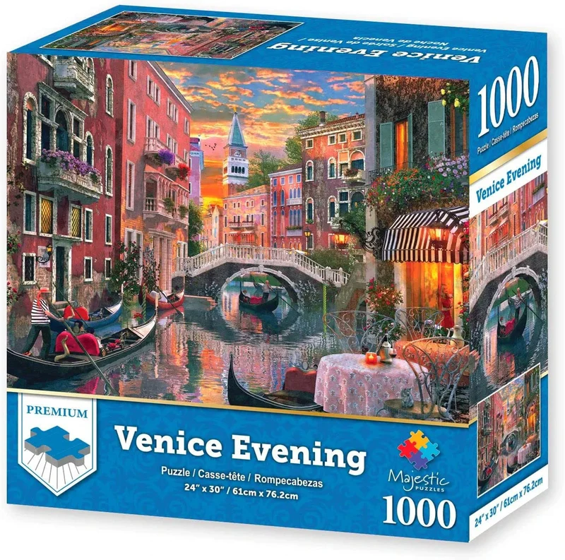 PFG Venice Evening (1000pcs) (Usage/Used - PUZZLES FOR GOOD)