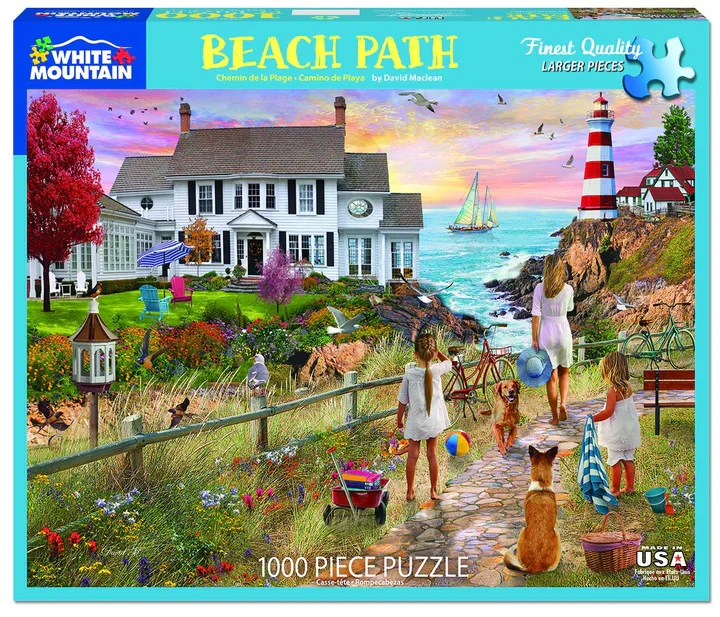 PFG Beach Path, David Maclean (Usage/Used - PUZZLES FOR GOOD)