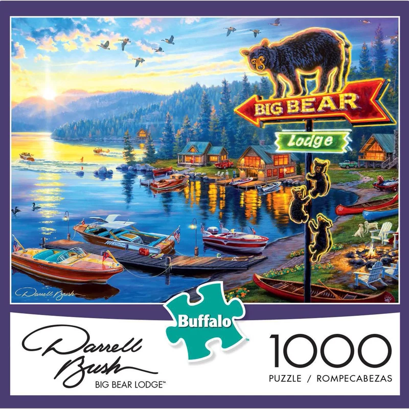 PFG Big Bear Lodge, Darrell Bush (Usage/Used - PUZZLES FOR GOOD)