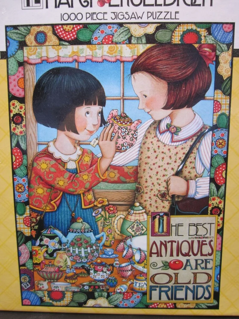 PFG Best Antiques (550pcs) (Usage/Used - PUZZLES FOR GOOD)