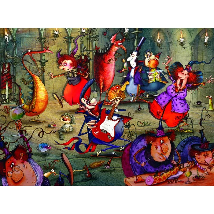 PFG The Witches Festival, Francois Ruyer (2000pcs) (Usage/Used - PUZZLES FOR GOOD)