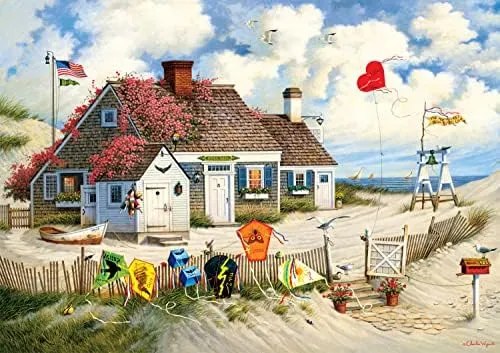 PFG Root Beer Break, Charles Wysocki (300pcs) (Usage/Used - PUZZLES FOR GOOD)