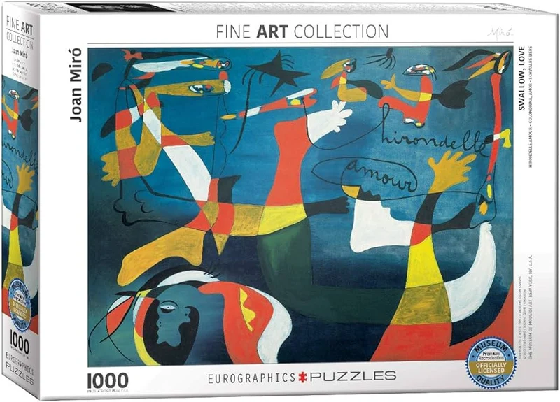 PFG Swallow, Love: Joan Miro (Usage/Used - PUZZLES FOR GOOD)