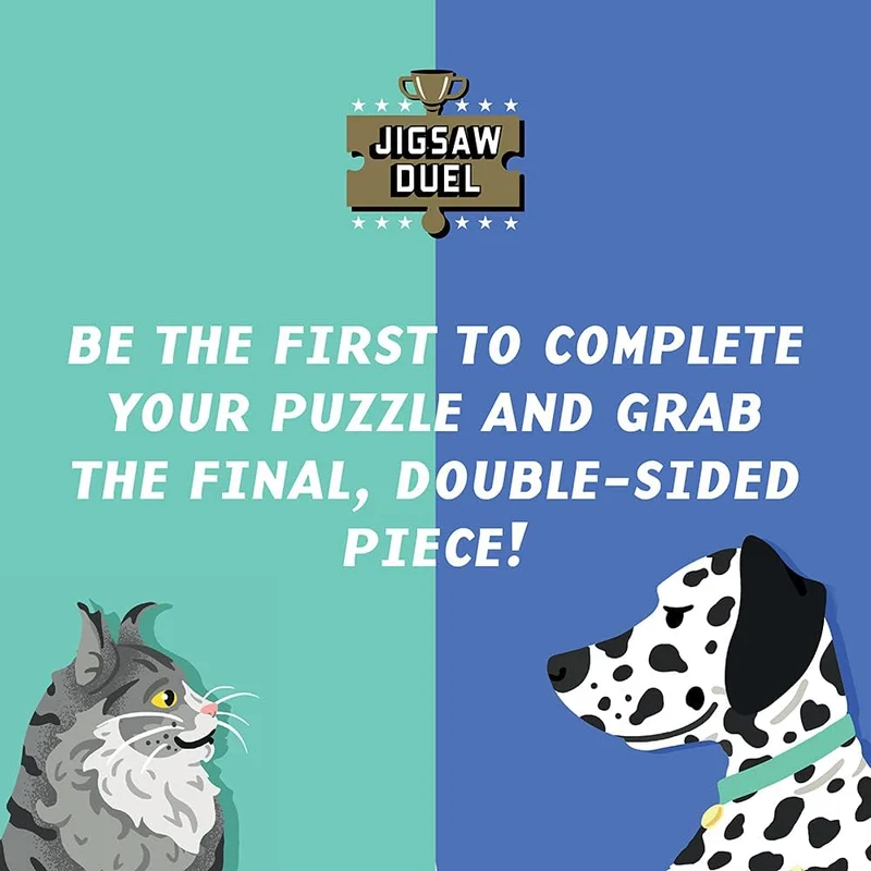 Jigsaw Duel Pet Pride (2 x 70pcs)
