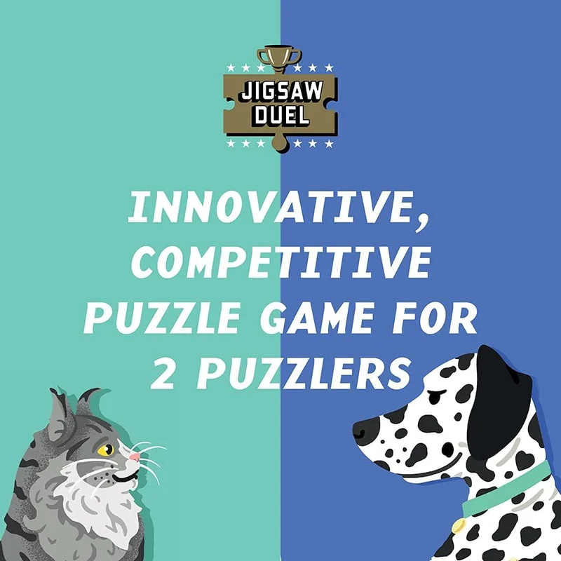 Jigsaw Duel Pet Pride (2 x 70pcs)