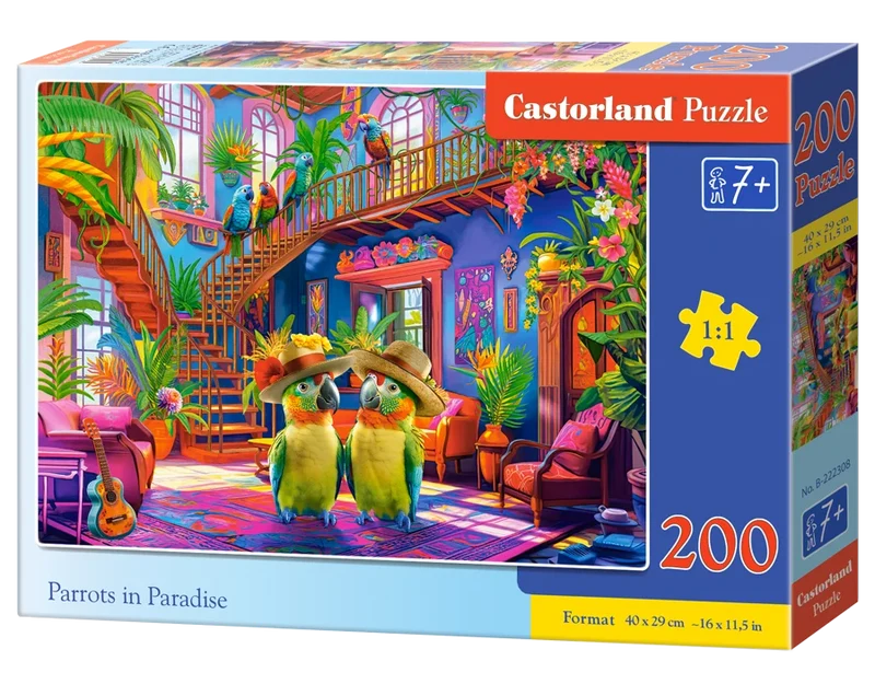 Parrots in Paradise (200pcs)