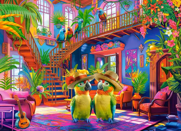 Parrots in Paradise (200pcs)