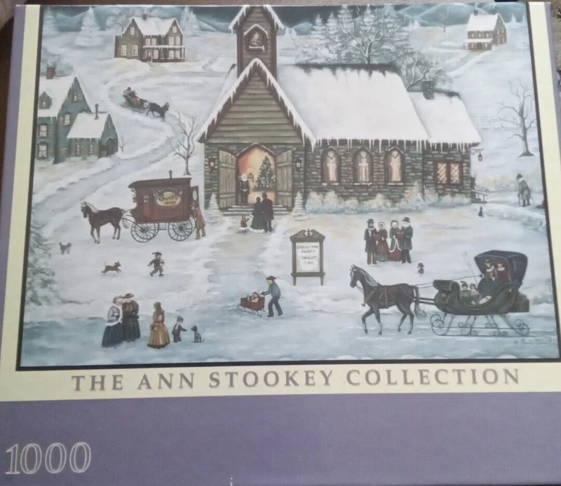 PFG The Christmas Party, Ann Stookey (Usage/Used - PUZZLES FOR GOOD)