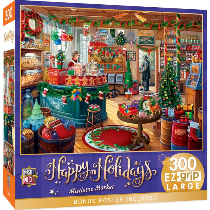 Happy Holidays - Mistletoe Market, Chris Bigelow (300pcs) (EZ Grip)
