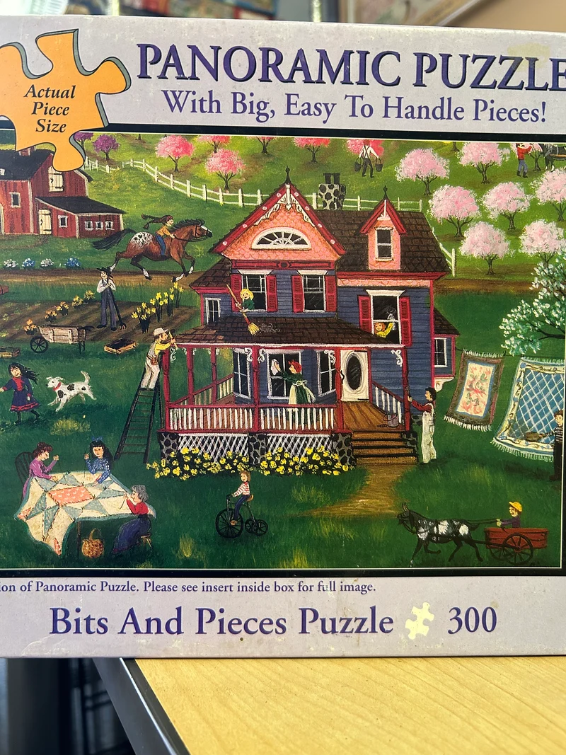 PFG Spring View (300pcs) (Panoramic) (Usagé/Used - PUZZLES FOR GOOD)