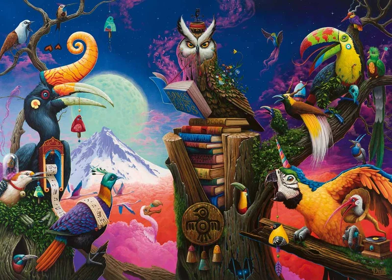 PFG Ravensburger Songs of Extinct Birds (Usage/Used - PUZZLES FOR GOOD)