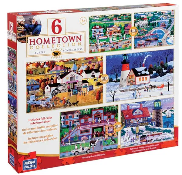 PFG 6-in-1 Hometown Collection (Usage/Used - PUZZLES FOR GOOD)