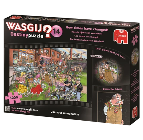 PFG Wasgij Destiny #14 How Time Have Changed (Usage/Used - PUZZLES FOR GOOD)