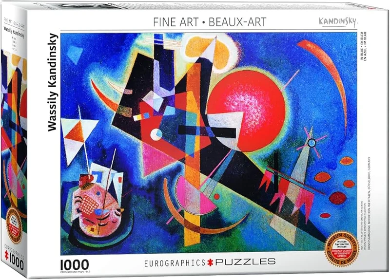 PFG In Blue, Wassily Kandinsky (Usage/Used - PUZZLES FOR GOOD)