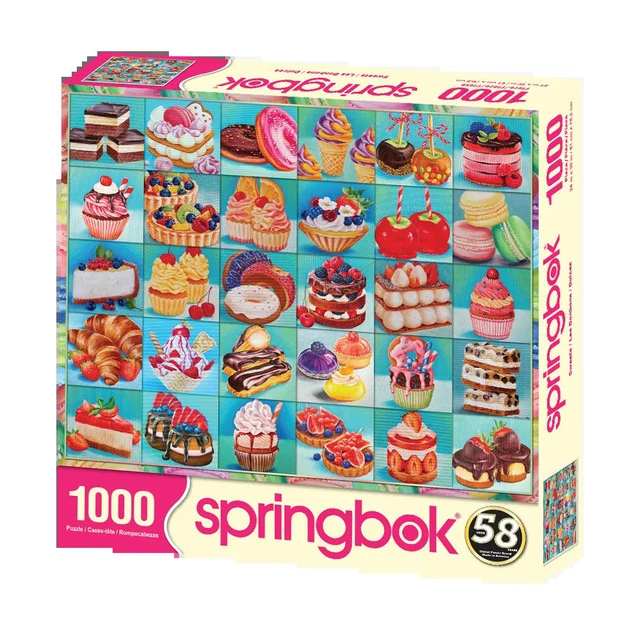 PFG Sweets, Myroslava Voloschuk (1000pcs) (Usage/Used - PUZZLES FOR GOOD)