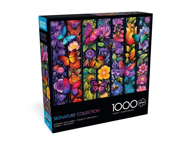 PFG Signature Collection - Flowers and Flyers (1000pcs) (Usage/Used - PUZZLES FOR GOOD)