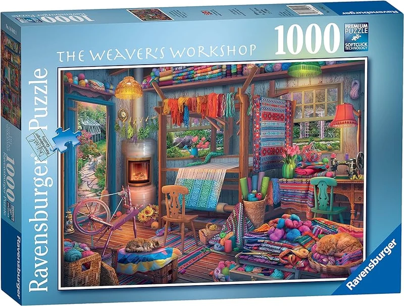 PFG Ravensburger - The Weaver's Workshop (1000pcs) (Usage/Used - PUZZLES FOR GOOD)